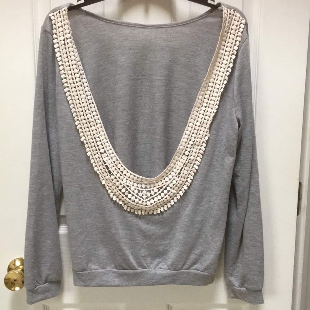 Open back shirt, smoke & pet free home